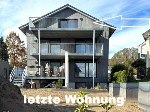Ansicht vom Garten - Etagenwohnung mit 96,00 m&sup2; in Überlingen zum Kaufen