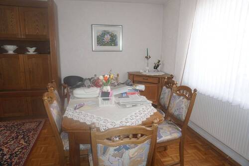 Essbereich im Wohnzimmer.JPG - Mehrfamilienhaus, Wohnhaus mit 180,00 m&sup2; in Gudensberg zum Kaufen