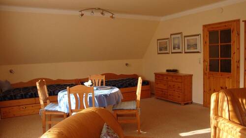 FeWo Wohnzimmer Schlafseite - 