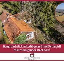 Baugrundstück mit Altbestand und Potential! Mitten im grünen Buchholz! - Buchholz in der Nordheide Steinbeck