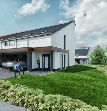 Ansicht - Das große Doppelhaus - 579.500,00 EUR Kaufpreis, ca.  165,00 m² Wohnfläche