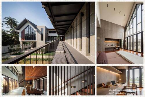 Glas, hohe Räume & viel Licht - 