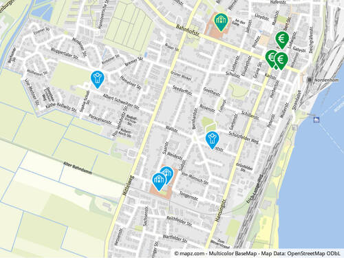 Geolyzer Kartenausschnitt - 