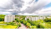 Blick vom Balkon - 2 Zimmer Etagenwohnung zum Kaufen in Nürtingen