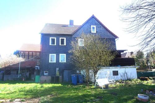 Gartenseite vom Wohnhaus.JPG - 