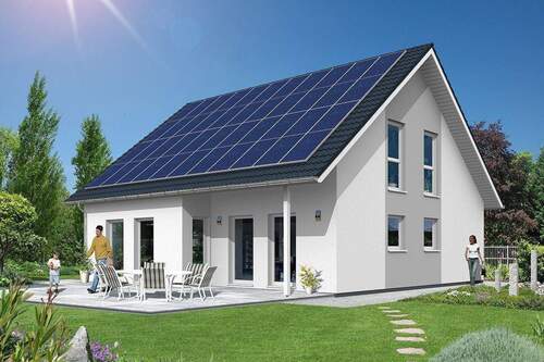 Bebauungsbeispiel -YTONG-Energiehaus. - 