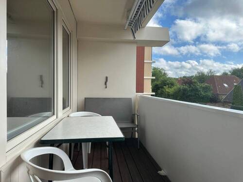 Sonnenbalkon in Westlage - Etagenwohnung mit 38,70 m² in Schönberg/Holm zum Kaufen