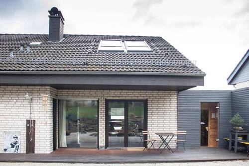 Terrasse mit Saunazugang - 