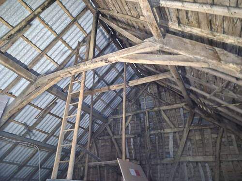 Dachstuhl Scheune - 