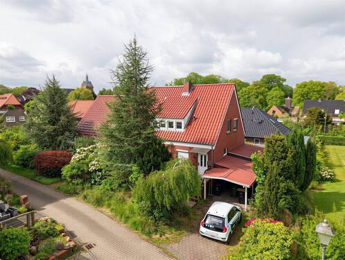 Außenansicht - Doppelhaushälfte mit 109,90 m&sup2; in Hage zum Kaufen