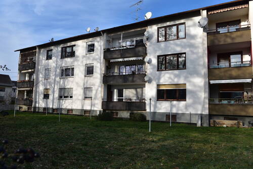 Gartenansicht - 4 Zimmer Etagenwohnung zum Kaufen in Ranstadt