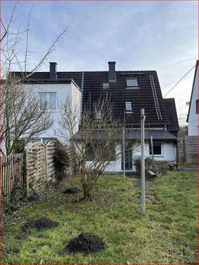 Rückansicht - 4 Zimmer Doppelhaushälfte zum Kaufen in Lünen