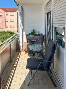 Balkon - 3 Zimmer Etagenwohnung zur Miete in Eisenberg