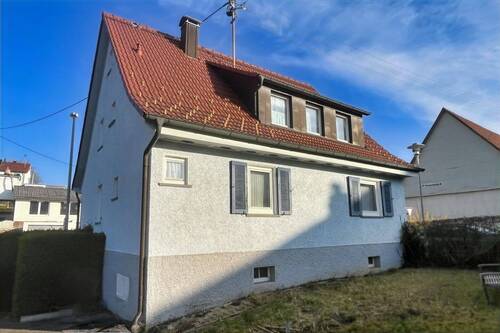 Objektrückseite - Einfamilienhaus mit 112,00 m&sup2; in Gosheim zum Kaufen