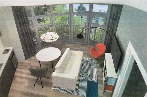 Wohnen, Balkon - 2 Zimmer Etagenwohnung in Dresden