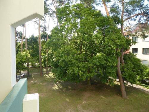Ausblick vom Balkon - 2 Zimmer Etagenwohnung zur Miete in Erlangen