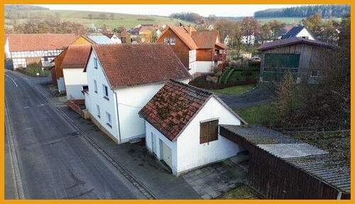 Blick auf das Haus - 