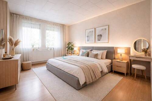Visualisierung Schlafzimmer Wohnung 8_3 - 4 Zimmer Etagenwohnung in Öhringen