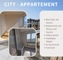 City Appartement mit Blick über die Dächer, wohlfühlen im Domviertel - Magdeburg Altstadt