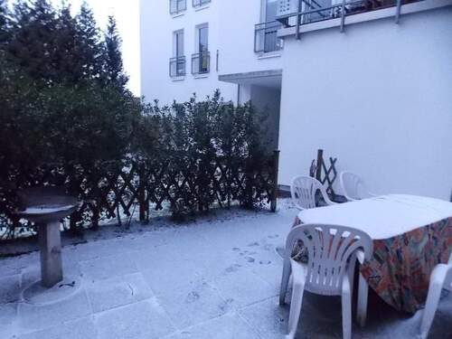 Terrasse winterlich - 