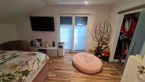 Schlafen mit Ankleide - 
