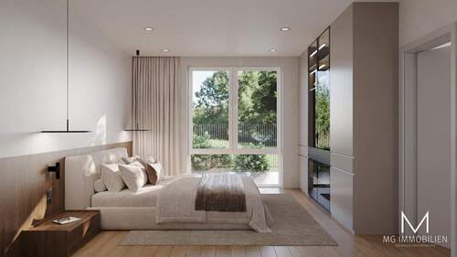 Schlafzimmer - 3 Zimmer Etagenwohnung in Queidersbach