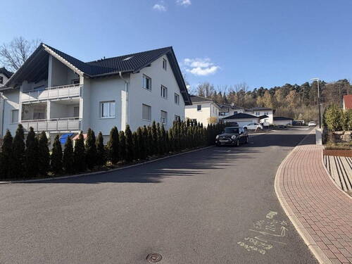 Zufahrt von unten - Grundstück in Petersberg - Steinau