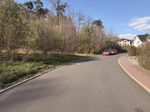 Zufahrt von oben - Grundstück in Petersberg - Steinau zum Kaufen