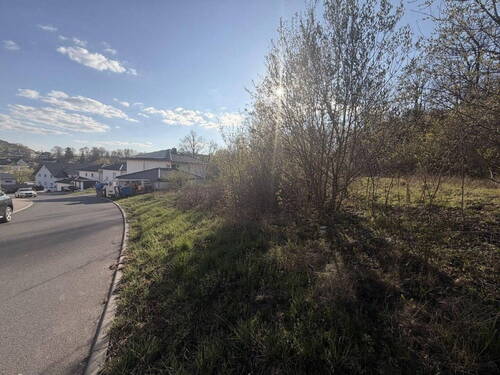 Sicht vom Grundstück aus - 