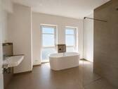 Badezimmer - 3 Zimmer Oberwohnung mit Balkon im Villen-Quartier