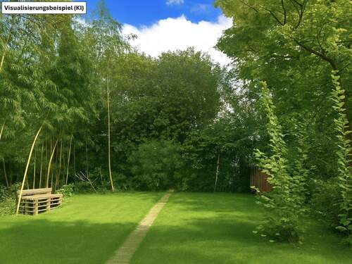 Idyllischer Garten - 