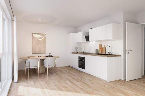 Küche - 2 Zimmer Etagenwohnung in Erlangen