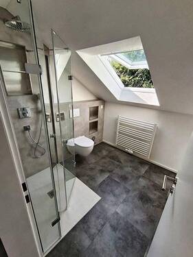 Blick in das neue Bad mit DF - 