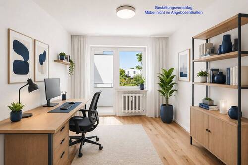 Büro möbliert - 
