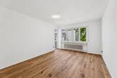 Wohnzimmer - Etagenwohnung mit 86,00 m&sup2; in Augsburg zum Kaufen