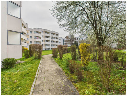 grüner Innenhof - 