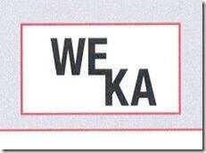 WEKA Logo.jpg - Schluß mit Miete: 6 Zimmer, Küche, 2 Bäder, Unterkellert, Ausbaureserve Spitzboden, Terrasse, Garage Werkstatt zur individuellen Modernisierung !