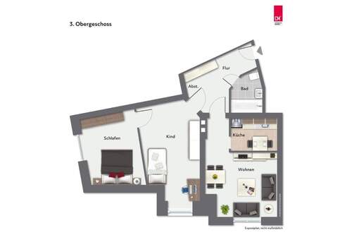 3-Raum-Variante aktuell - 