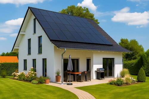 Energie Plus Haus Neubau - 