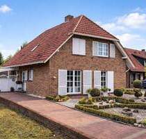 Einziehen und wohlfühlen - Einfamilienhaus mit Kamin, Büro und Terrasse - Uelsen