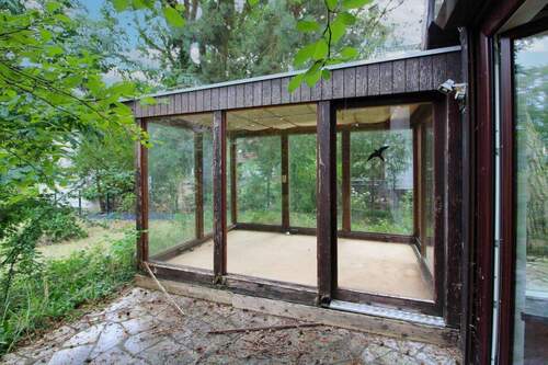 Kaltwintergarten und Terrasse - 