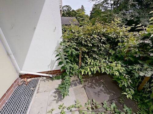 Ansicht I: Terrasse - 3 Zimmer Etagenwohnung in Bückeburg