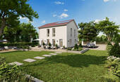 AC630_VISU_Garten_PV.jpg - Einfamilienhaus - 467.300,00 EUR Kaufpreis, ca.  163,00 m² Wohnfläche