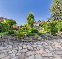 Außergewöhnliches Einfamilienhaus mit Gartenidylle & Doppelgarage - in ruhiger Lage - Mainz Finthen