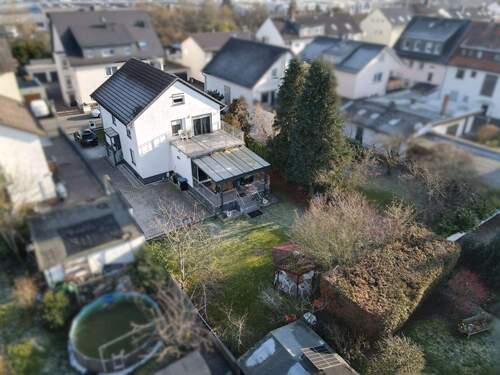 Luftbild - Mehrfamilienhaus, Wohnhaus mit 268,00 m&sup2; in Dietzenbach zum Kaufen