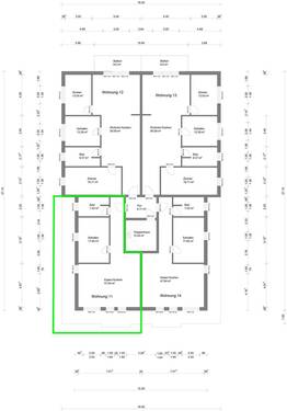 Wohnung 11 - 2 Zimmer Etagenwohnung zur Miete in Bad Doberan