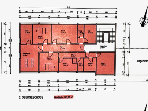 2. OG - Büro mit 175,90 m&sup2; in Neuenrade zur Miete
