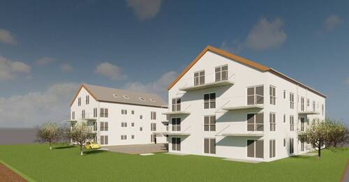 Außen - +Neubau+ Wohnungen 45 - 85m² mitten in Nördlingen