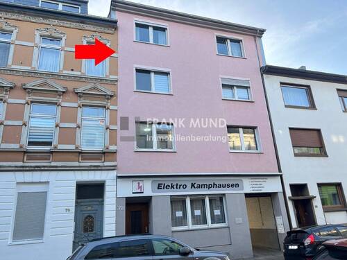 Frontansicht - Wohn- und Geschäftshaus mit Werkstatt- und Lagerfläche in Mönchengladbach-Rheydt