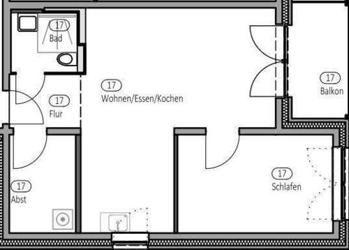2_Zimmer_60qm - Wohnen in Rinteln: Helle 2-Zimmer-Wohnung mit 60 m² - Nur mit WBS!